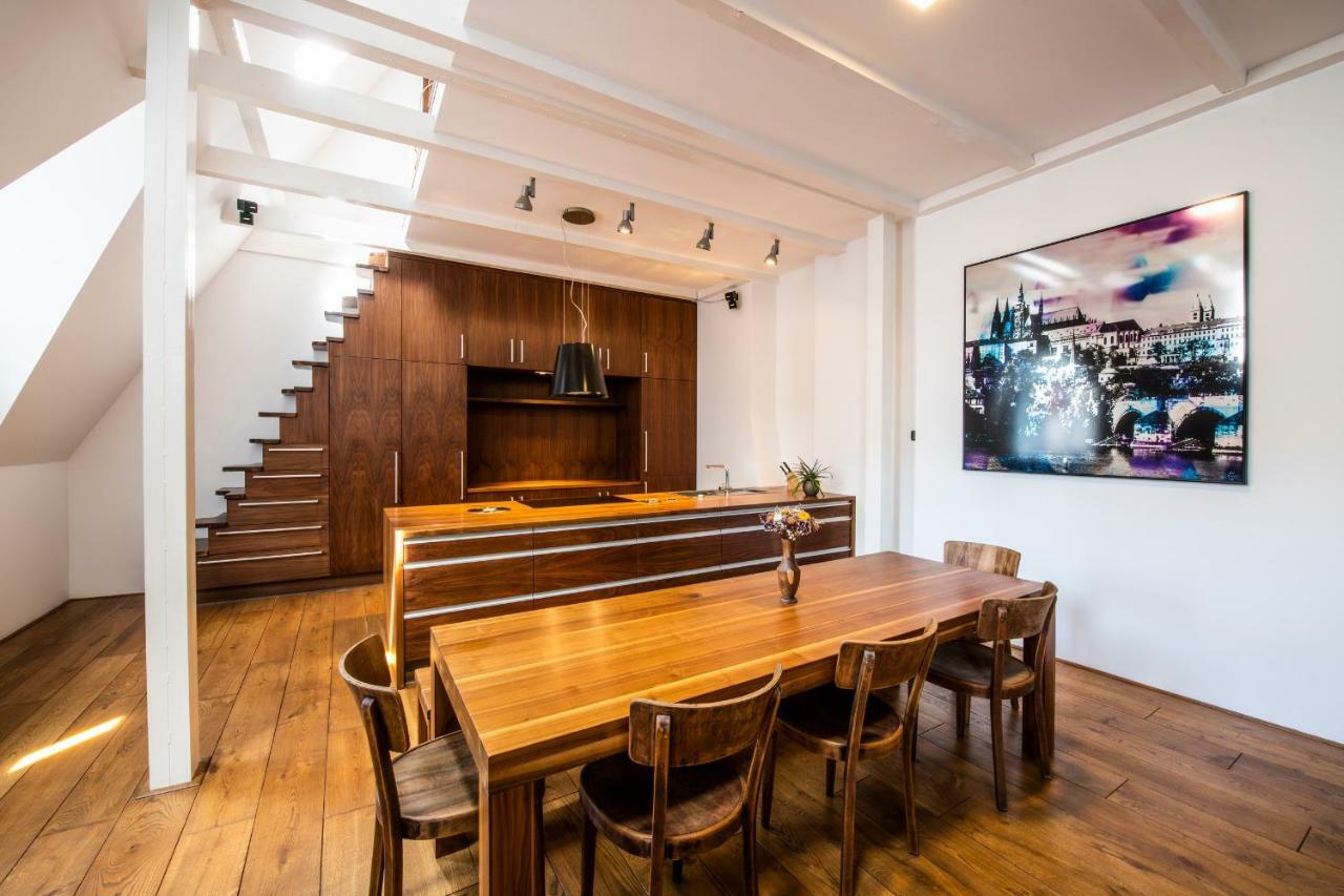 Loft Lejlighed Prag Eksteriør billede